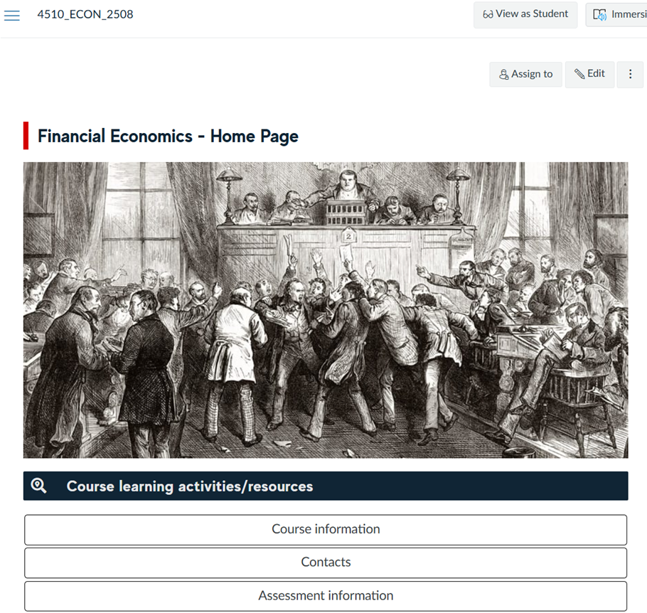 Landing page
